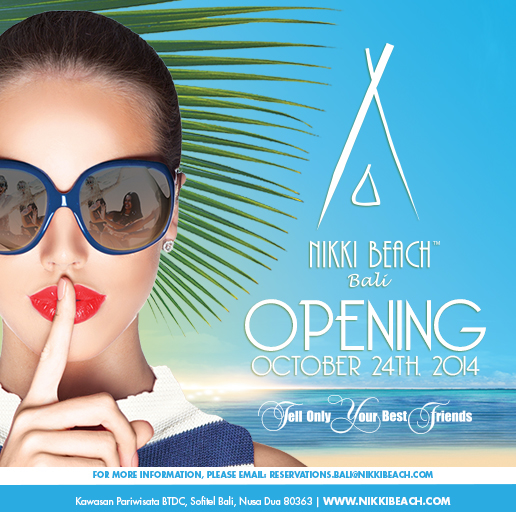 Nikki Beach Opens in Bali