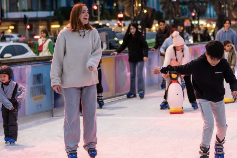 Bondi Festival Ice Rink Christmas in July