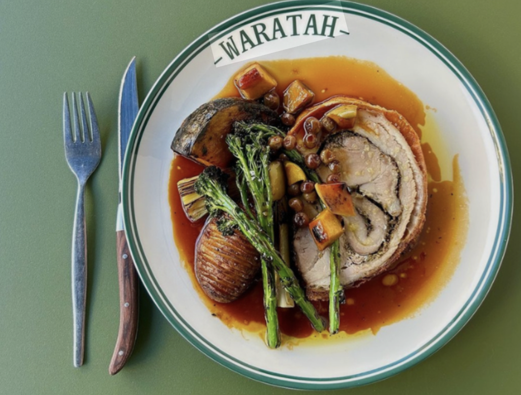 The Waratah Sunday roast in Darlinghurst