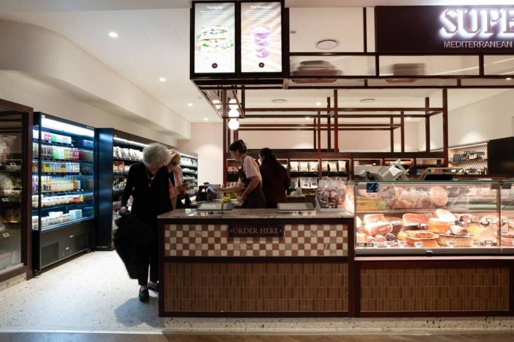 Fresh deli food at Super Mercato Double Bay
