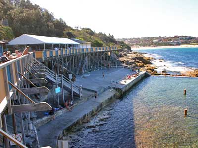 Wylie’s Baths ocean pool overlooking Coogee Bay