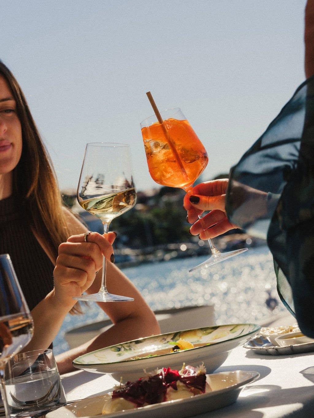 Waterfront lunch and aperitivo drinks at Riva Rose Bay