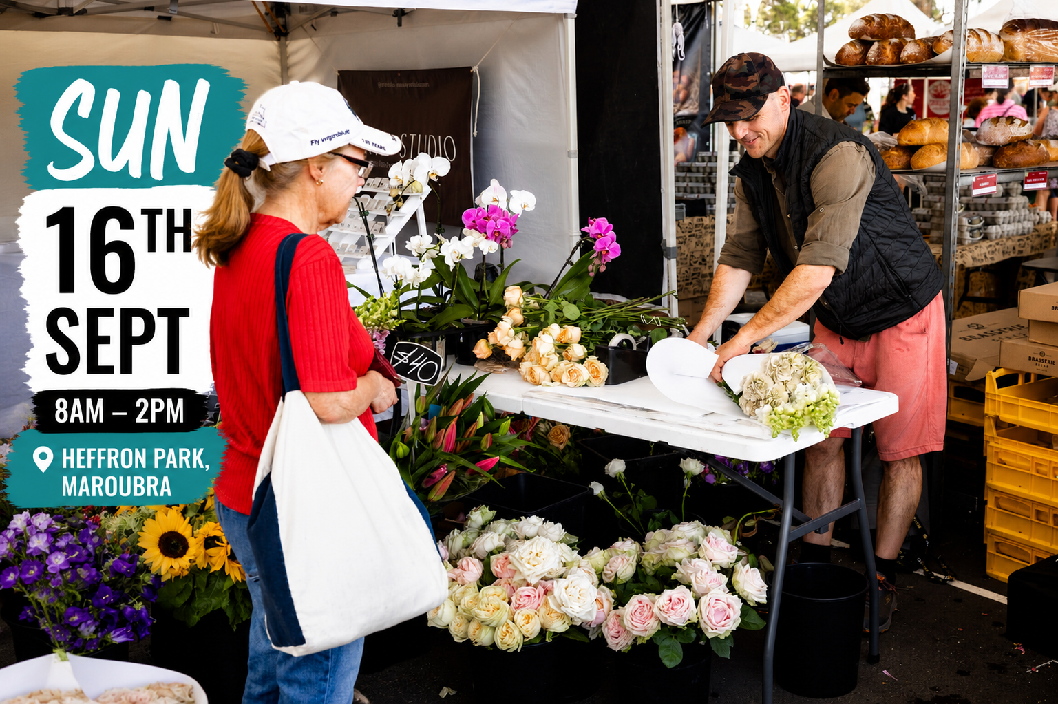 Maroubra’s Heffron Park Markets Are Back THIS SUNDAY
