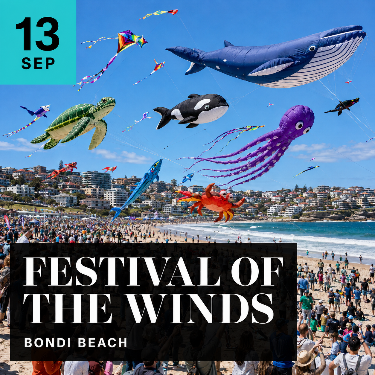 Festival of the Winds Bondi Beach 2026: Free Family Event