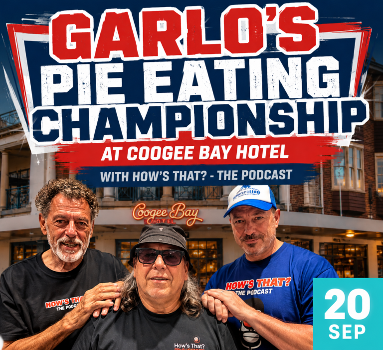 Coogee Is Hosting Australia’s Ultimate Pie Eating Championship