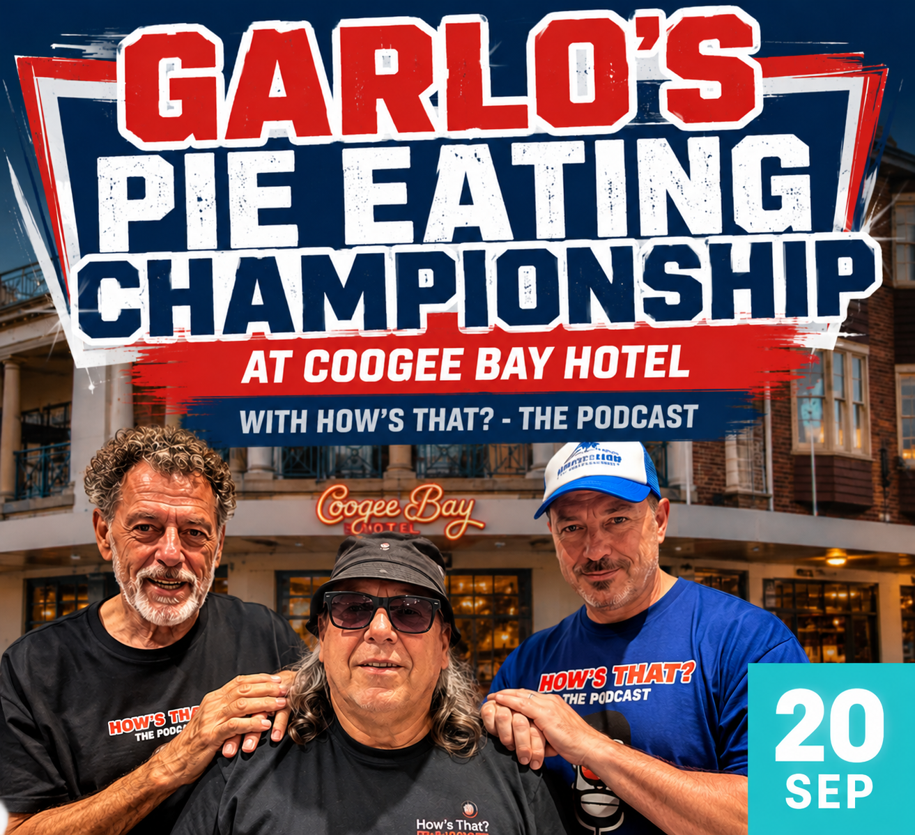 Coogee Is Hosting Australia’s Ultimate Pie Eating Championship